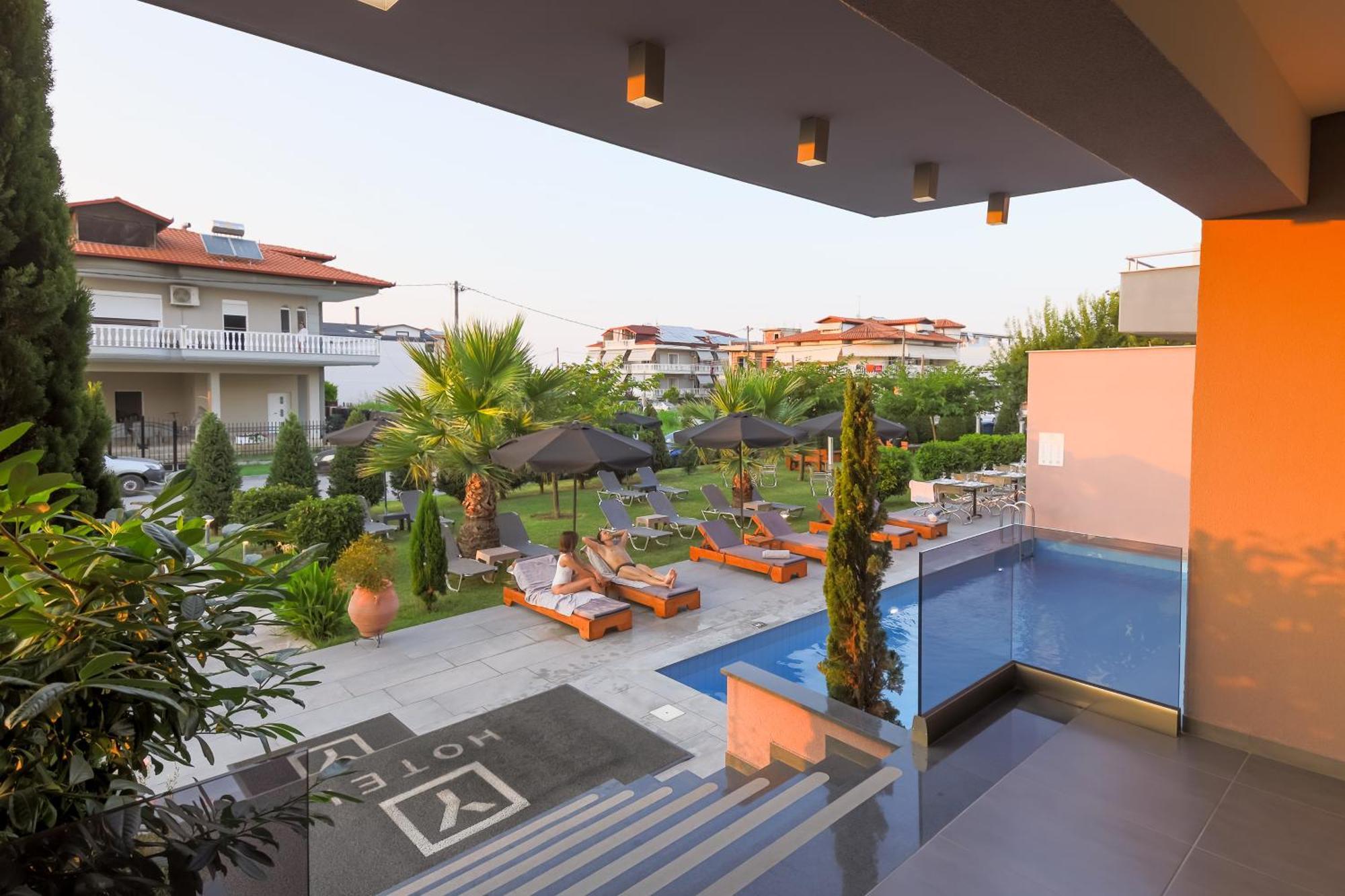 Hotel Yakinthos Paralía Kültér fotó
